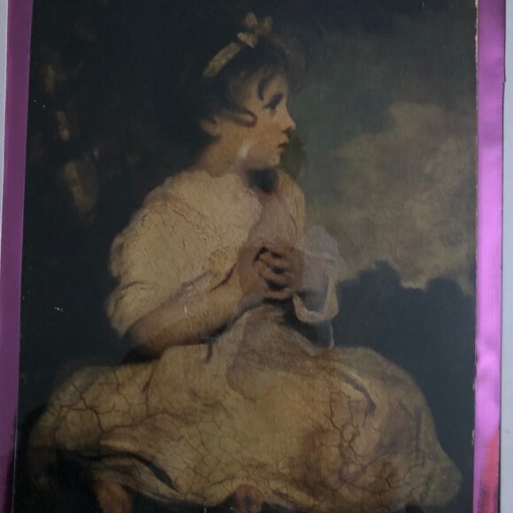 Vintage print The Age of innocence Joshua Reynolds new frame small decor - Picture 2 of 5